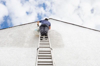 Peinture extérieure à Champcevrais — façades et ravalement